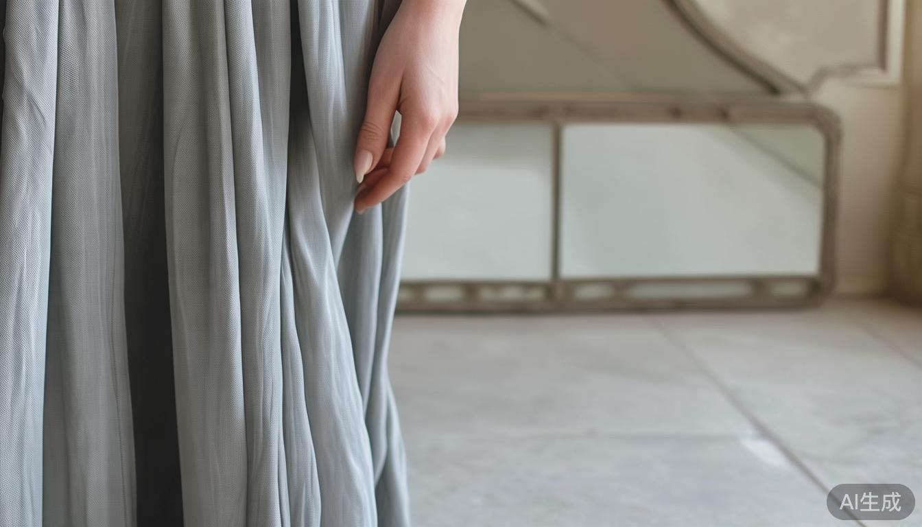 范思哲女装面料是啥？这件连衣裙透气垂感好，看完你就明白了