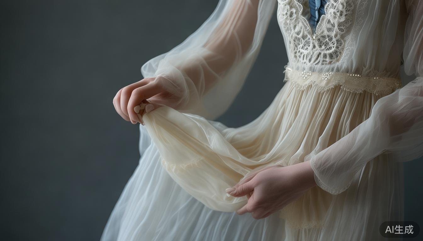 雪纺、乔其纱、欧根纱对比：质地、特性与洗涤保养全解析