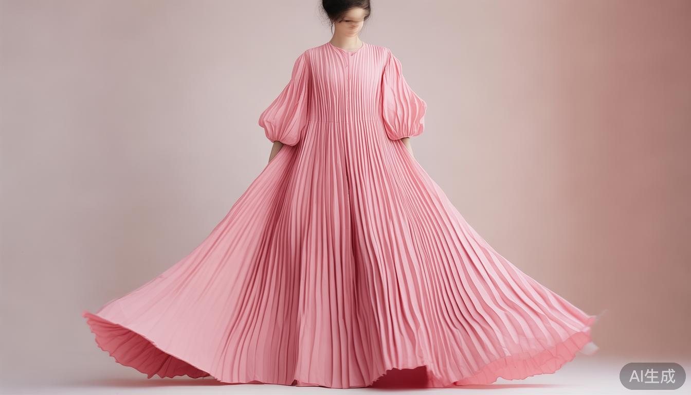 立秋后穿长袖连衣裙，维持风度温度平衡，你也能穿得精彩