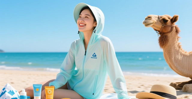 夏季钓鱼怕晒黑？试试骆驼冰山轻薄透气冰丝男士防晒衣