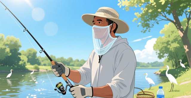 夏日钓鱼防晒秘籍大揭秘，告别钓完变黑包公的苦恼