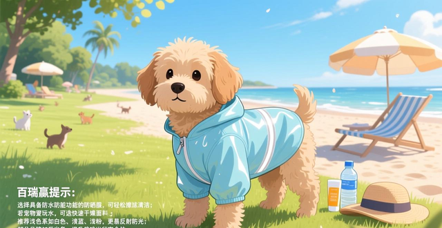盛夏毛孩子出门怕晒？选对宠物防晒服，守护爱宠健康