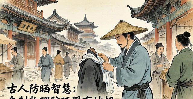 古人防晒智慧：自制物理防晒服有妙招