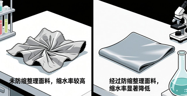 羊毛面料缩水率受含量和混纺影响，买时记得看标签