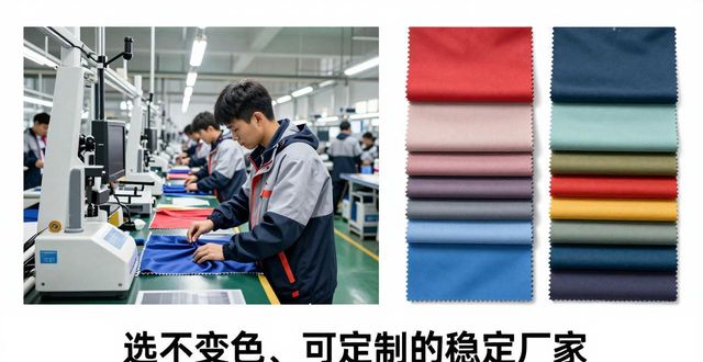 冲锋衣面料特点：选不变色、可定制的稳定厂家