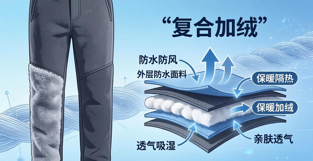 复合加绒裤有毒吗？什么是复合加绒？和涤纶有啥关系？