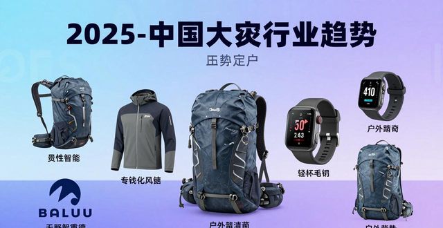 2025年中国十大户外品牌榜单更新：设计与性能成为行业新趋势