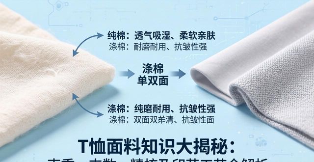 T恤面料知识大揭秘：克重、支数、精梳及印花工艺全解析