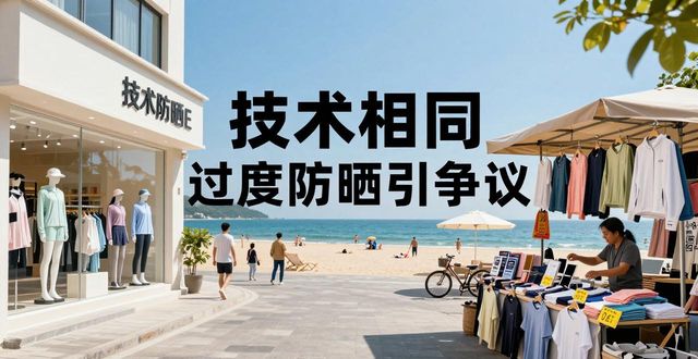 技术相同，过度防晒引争议：今夏防晒服大战如何打？