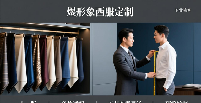 煜形象西服定制：一人一版，全品类覆盖，满足多样场景需求