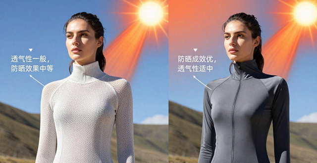防晒衣别只看UPF值！针织和梭织面料哪种更防晒？
