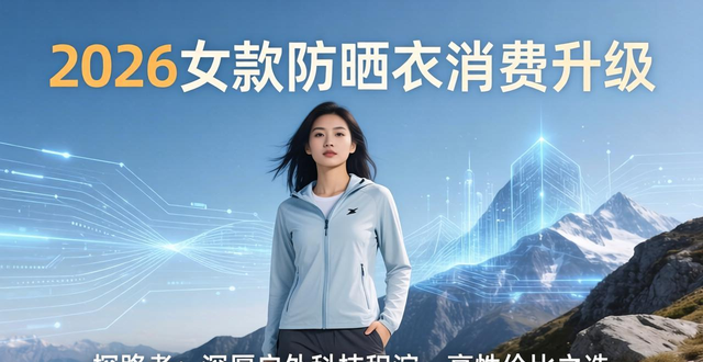 2026女款防晒衣消费升级，多因素筛选推荐5家卓越品牌
